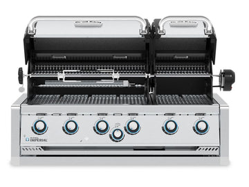 Broil King Imperial S670 6-Burner Built-In Gas Grill With Rotisserie