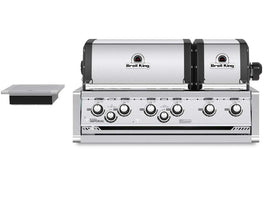 Broil King Imperial S690 6-Burner Built-In Gas Grill With Rotisserie & Side Burner