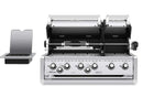 Broil King Imperial S690 6-Burner Built-In Gas Grill With Rotisserie & Side Burner