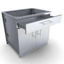 Sunstone Grills 36 -Inch Stainless Steel Door & Drawer Combo Cabinet