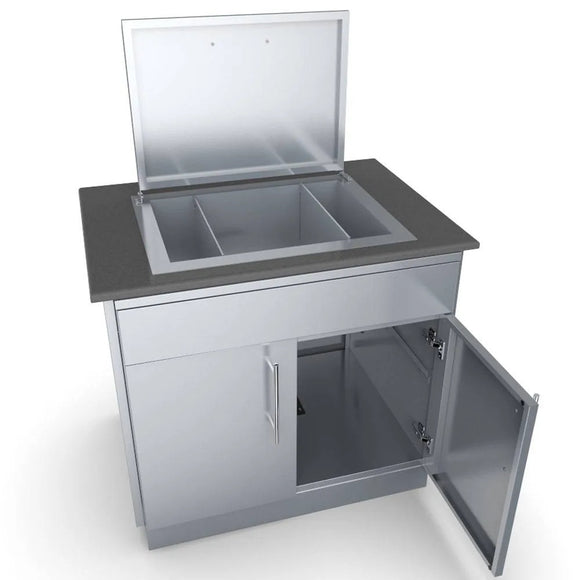 Sunstone Grills 36 -Inch Stainless Steel Door & Drawer Combo Cabinet