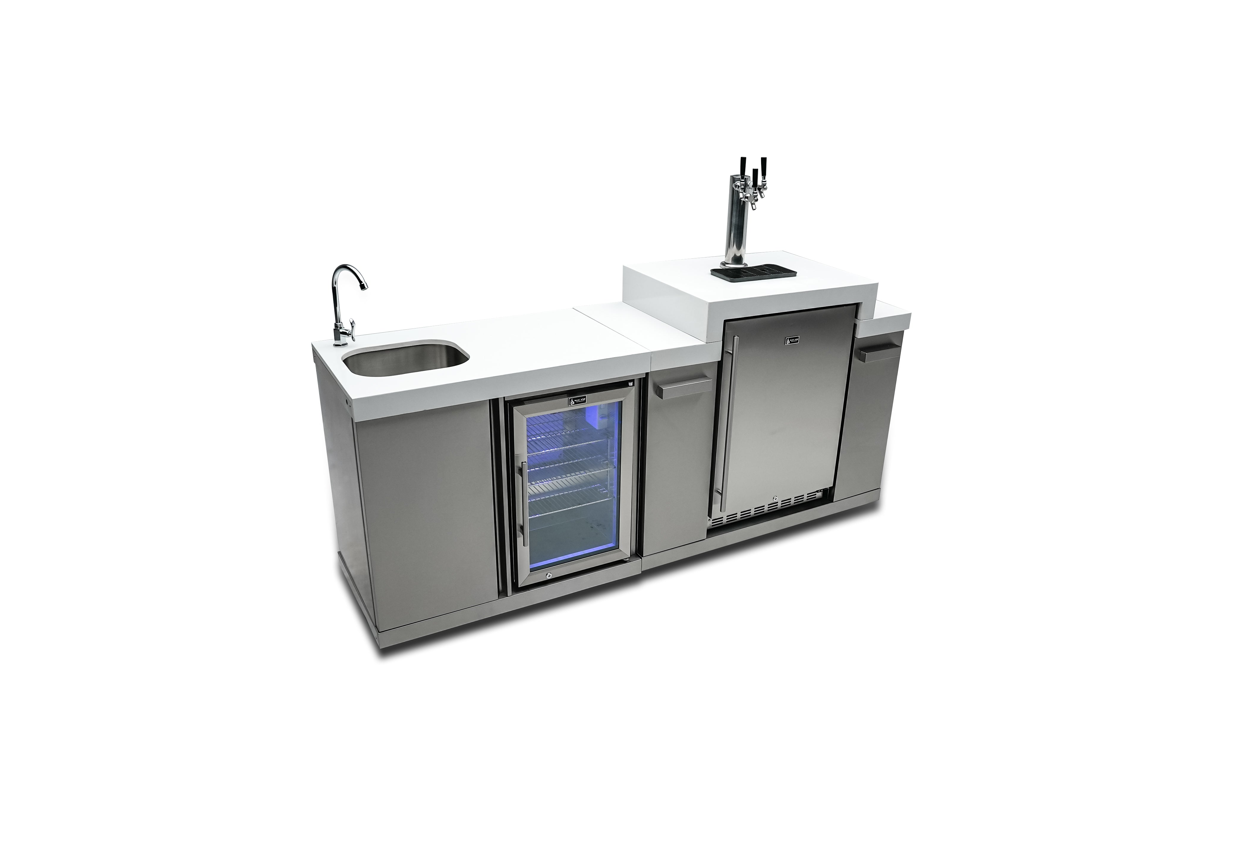 Mont Alpi Beverage Center and Kegerator