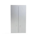 Sunstone 24 Inch Full-Height Upper Wall Cabinet – Stainless Steel Double Door