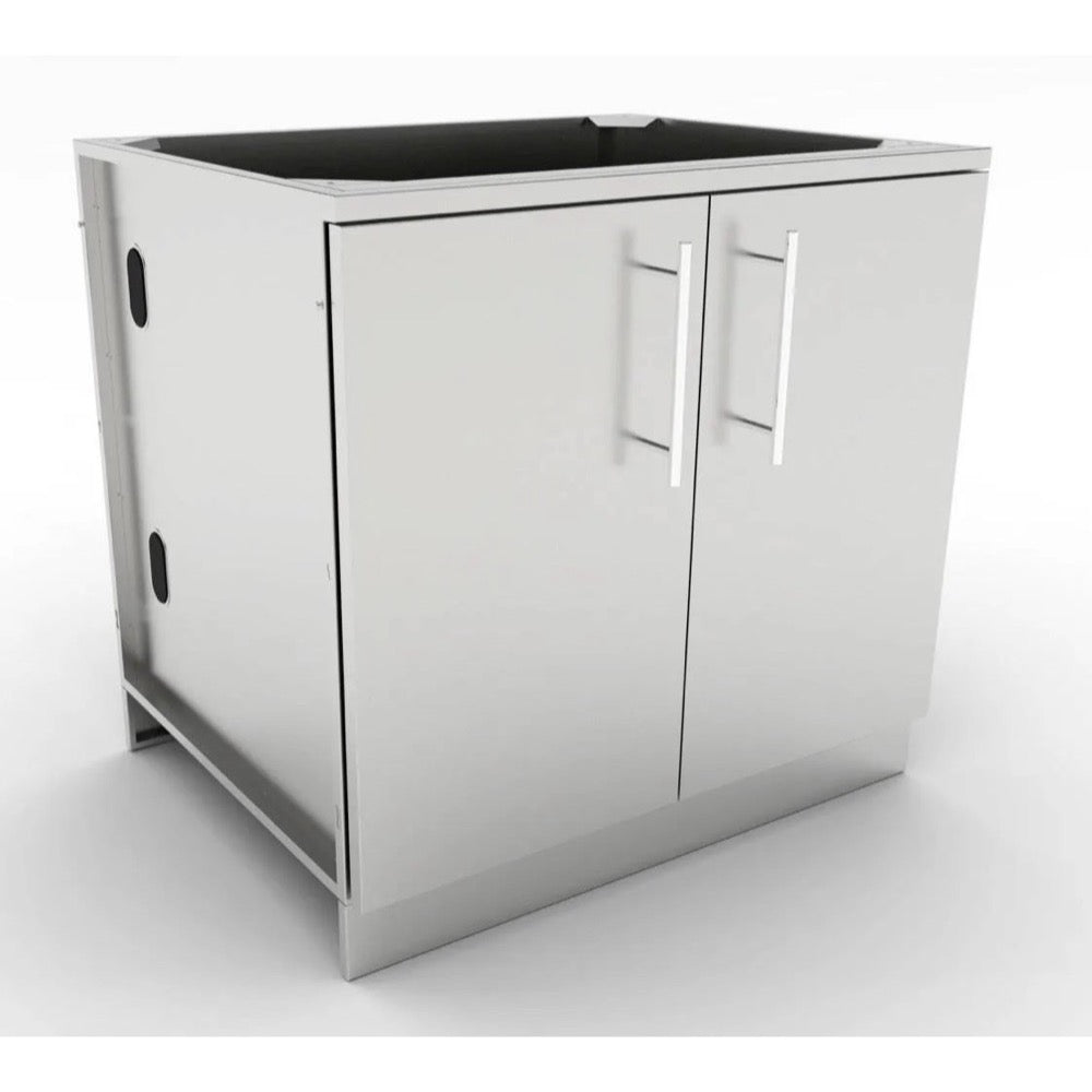 Sunstone Outdoor Kitchen 36 Inch Cabinet – Stainless Double Door