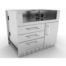Sunstone 40" Outdoor Grill Cabinet – Universal Base for 36" Grill