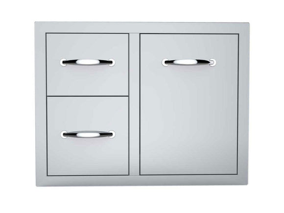 Sunstone 30-Inch Tank Tray Double Drawer Combo – Flush Style