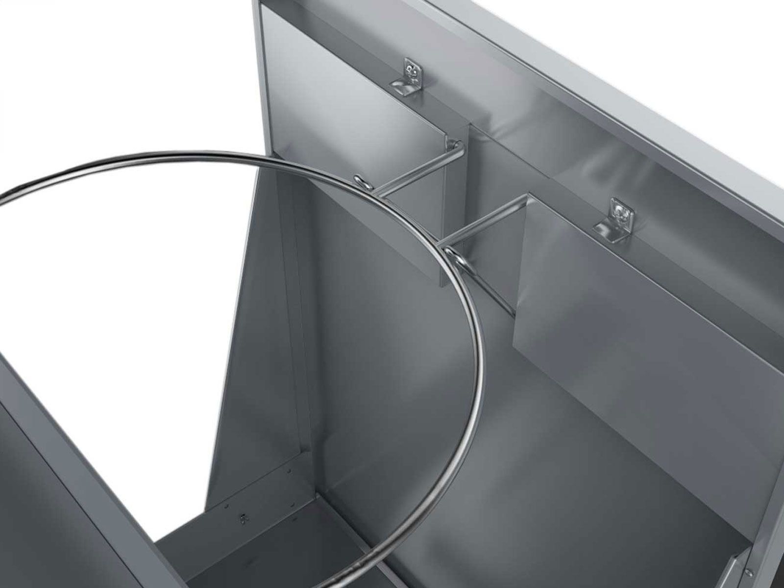 Sunstone Flush Style 20-Inch Pull-Out Trash Drawer