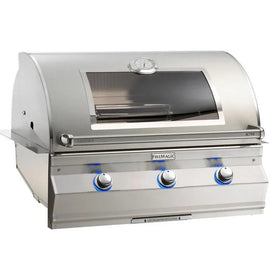 Fire Magic Aurora 36-Inch Built-In Propane Gas Grill with Magic View Window And Analog Thermometer 