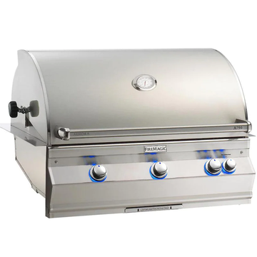 Fire Magic Aurora A790I 36 Inch Built In Propane Gas Grill With Analog Thermometer
