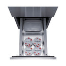 Summit 15 Inch Outdoor Refrigerator ADA with Drawers