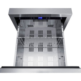 Summit 18 Inch Outdoor Refrigerator ADA with Panel Ready Drawers