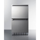Summit 18 Inch Outdoor Refrigerator ADA with Drawers