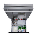 Summit 18 Inch Outdoor Refrigerator ADA with Drawers