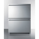 Summit 24 Inch Outdoor ADA Refrigerator with Drawers