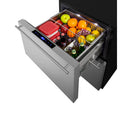 Summersit 24 Inch Wide Outdoor 2-Drawer Refrigerator-Freezer