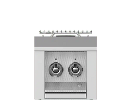 12-Inch Built-In Double Side Burner