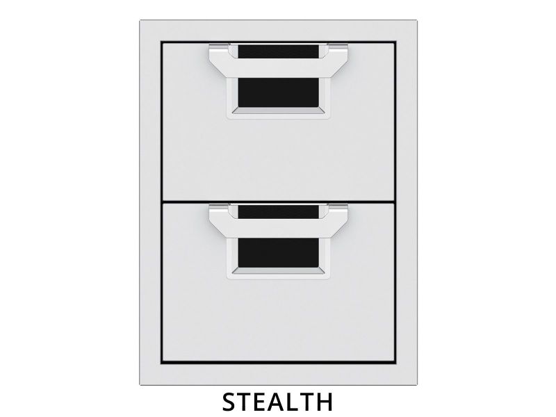 Aspire by Hestan 16-Inch Double Storage Drawers