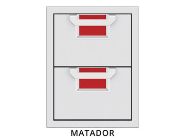 Aspire by Hestan 16-Inch Double Storage Drawers