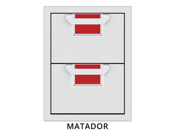 Aspire by Hestan 16-Inch Double Storage Drawers