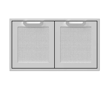 Hestan 36 Inch Double Storage Doors