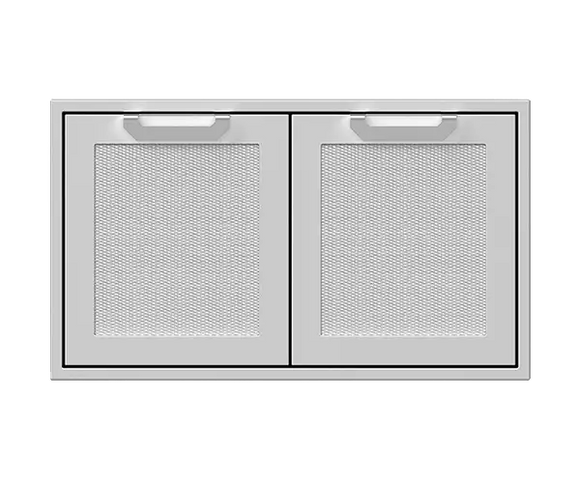 Hestan 36 Inch Double Storage Doors