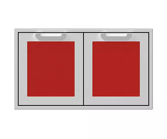 Hestan 36 Inch Double Storage Doors