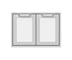 Hestan 30 Inch Double Access Doors