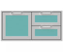 Hestan 42 Inch Double Drawer and Storage Door Combination