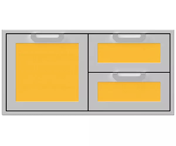 Buy sol Hestan 42 Inch Double Drawer and Storage Door Combination