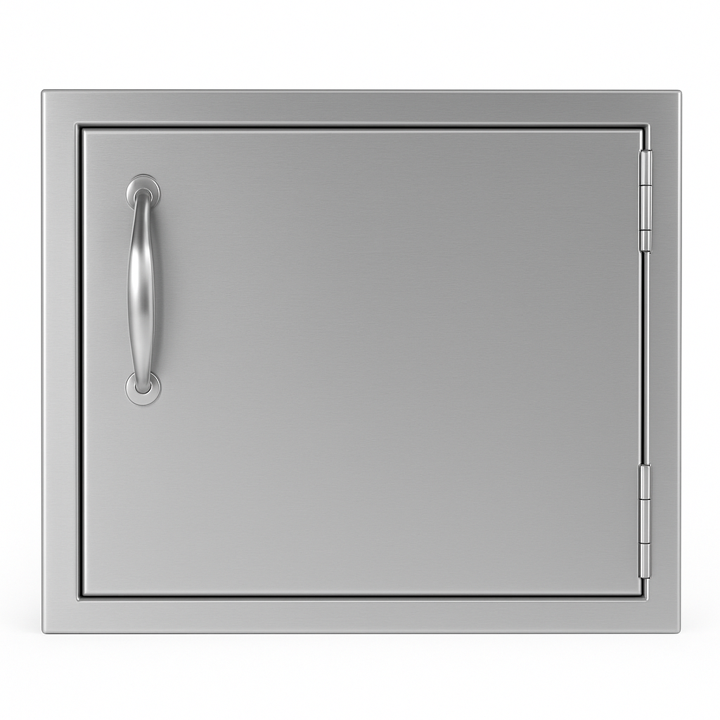Luxor 20 Inch Medallion Horizontal Single Door