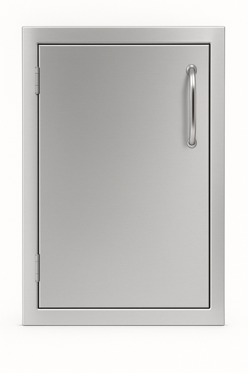 Luxor 14 Inch Medallion Vertical Single Door