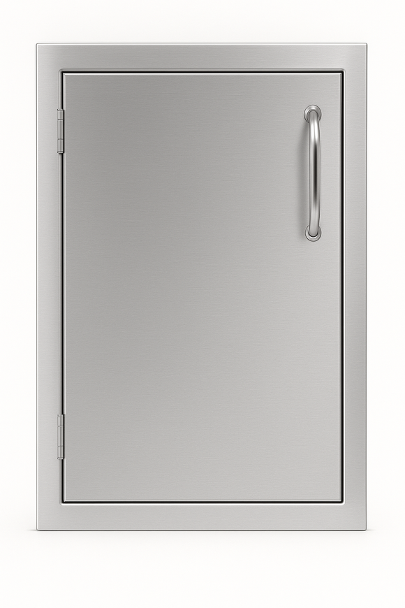 Luxor 14 Inch Medallion Vertical Single Door