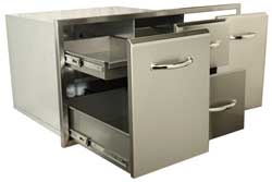 Luxor 42 Inch Door and Drawer Combo - 0