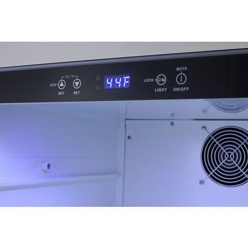 Summit 24 Inch Outdoor ADA Refrigerator with Solid Door