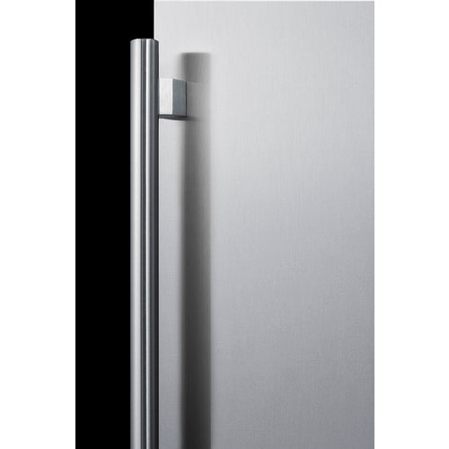 Summit 24 Inch Outdoor ADA Refrigerator with Solid Door