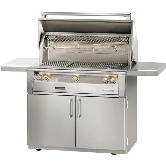 Alfresco ALXE 42-Inch Freestanding Grill With Rotisserie