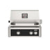American Outdoor Grill 24 inch L-Series built-in gas grill in black finish with rear burner and rotisserie kit