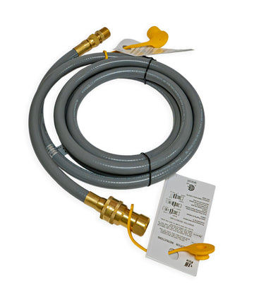 American Outdoor Grill 10-Foot Natural Gas Hose with Quick Disconnect - 5110-03