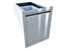 Sunstone Aruba Series 16-Inch Sleek Trash Drawer & ABS Bin