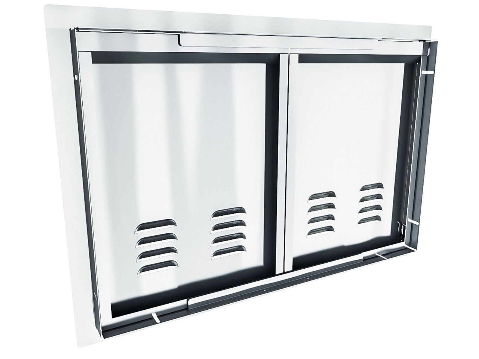 Sunstone Aruba Series Sleek Style 30 Inch Vented Double Door