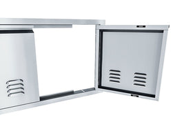 Sunstone Aruba 36-Inch Vented Double Door – Sleek Outdoor Access