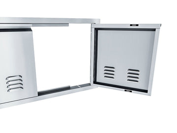 Sunstone Aruba 36-Inch Vented Double Door – Sleek Outdoor Access