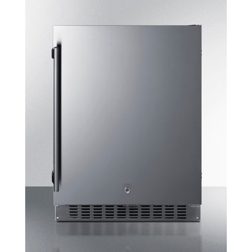 Summit 24 Inch Refrigerator ADA with Solid Door