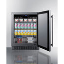 Summit 24 Inch Refrigerator ADA with Solid Door