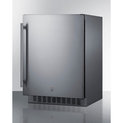 Summit 24 Inch Refrigerator ADA with Solid Door