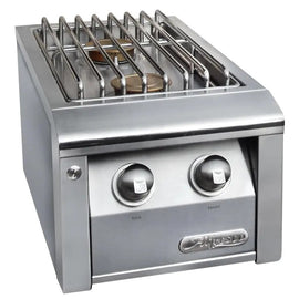 Alfresco 14-Inch Built-in Double Side Burner