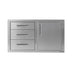 Alfresco 32 Inch Access Door & Drawers Combo