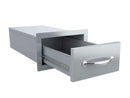 Sunstone 14-Inch Stainless Steel Flush Mount Access Drawer