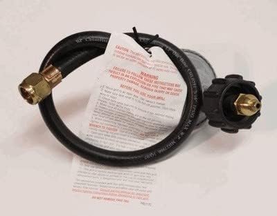 Broilmaster Hose and Regulator w/Q.C.C. (female pipe fitting) fits All LP Models
