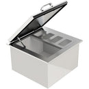 PCM 260 Series 18-Inch Drop-In Ice Bin Cooler With Condiment Tray